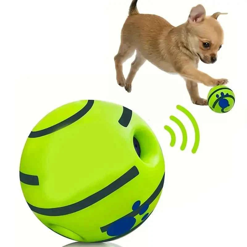 Interactive Giggle Ball for Dogs – Fun Pet Toy for Stimulating Play and IQ Training