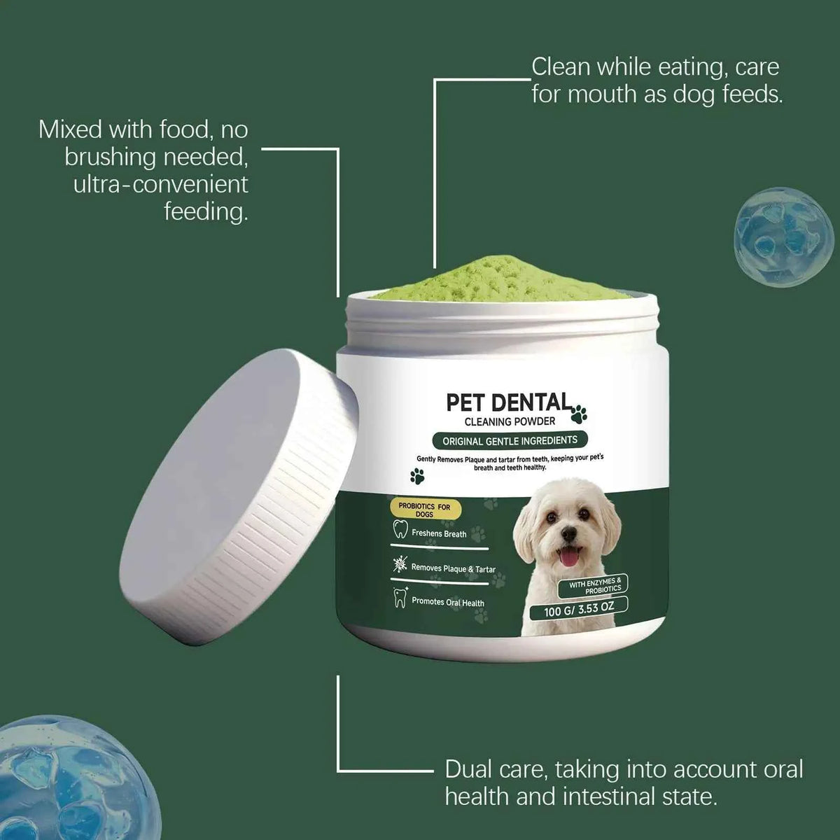 Revolutionize Your Dog's Dental Health with Our Premium Dog Dental Care Powder
