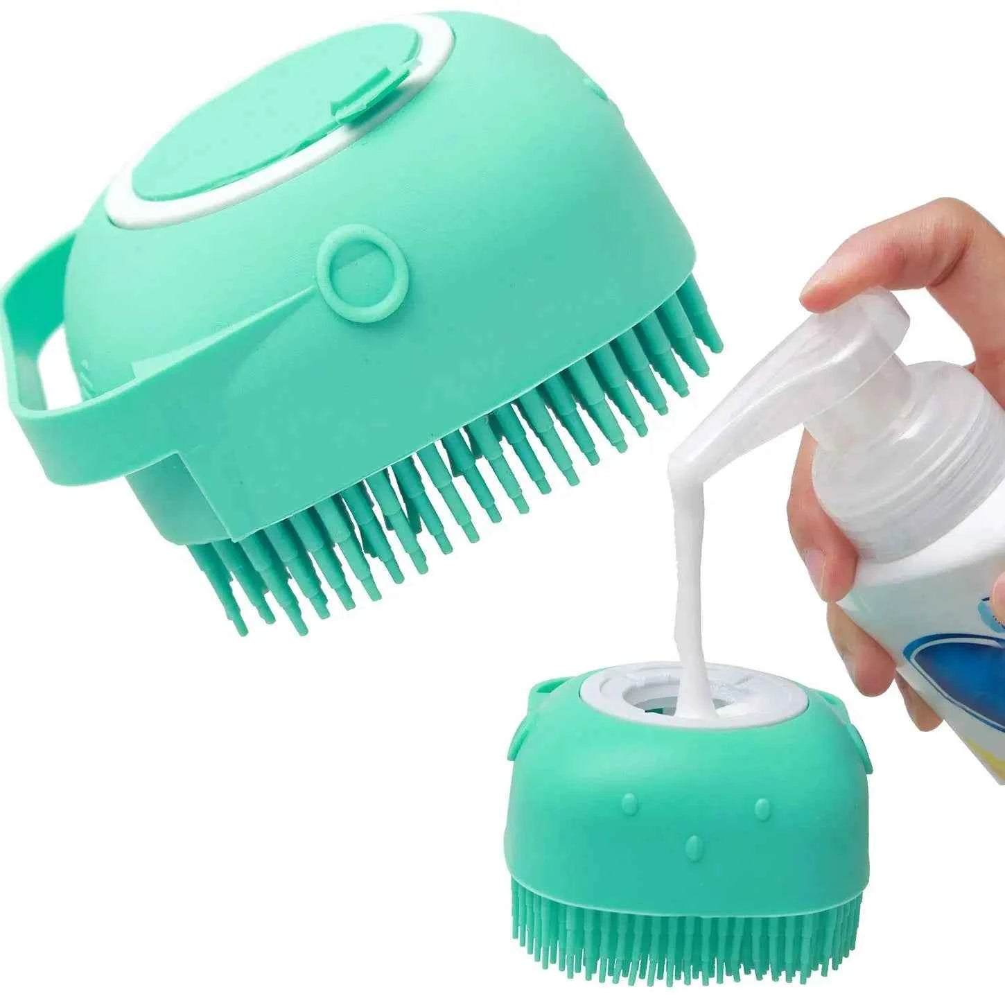 Transform Bath Time with Our Pet Shampoo Brush - Gentle Grooming for Cats and Dogs
