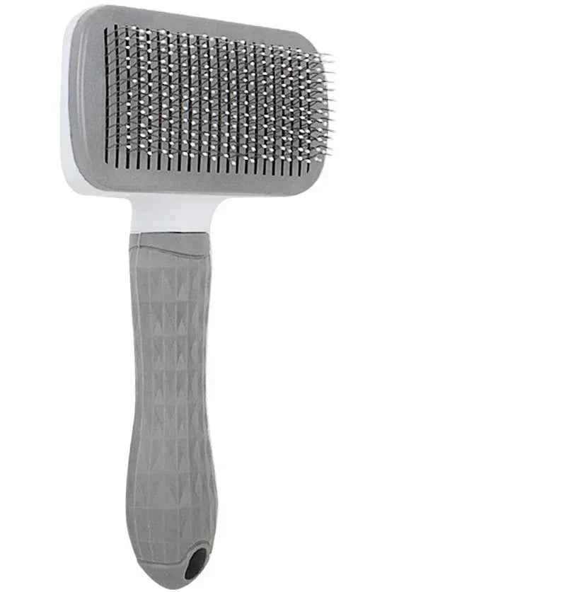 Dog Bath Brush for Long-Hair Pets: Effortless Grooming and Shedding Control