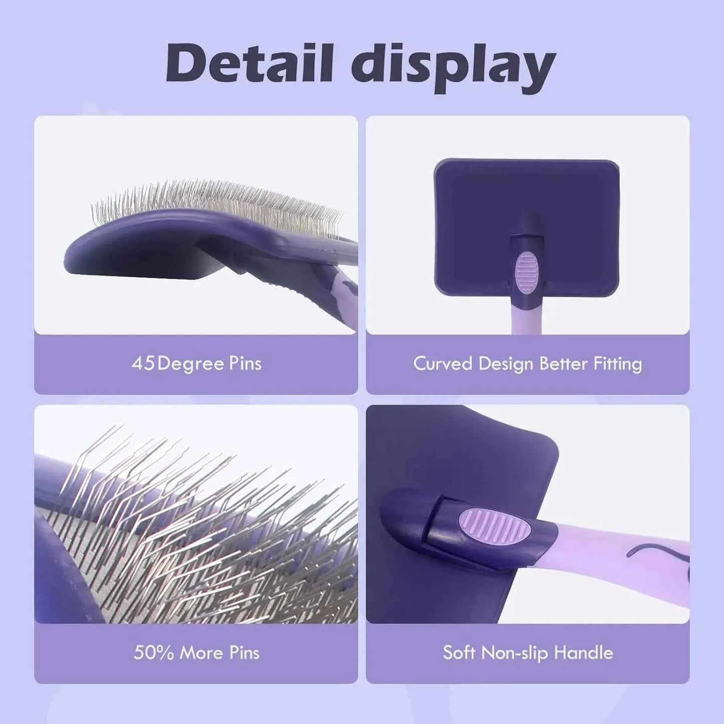 Ultimate Dog Grooming Brush for Detangling: The Perfect Solution for Poodles, German Shepherds, and More
