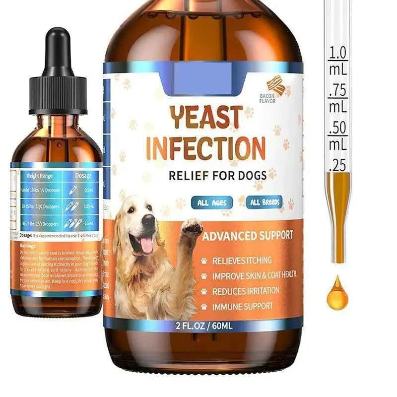 Dog Skin and Coat Care Drops - Nourish Your Pet's Coat and Skin Naturally