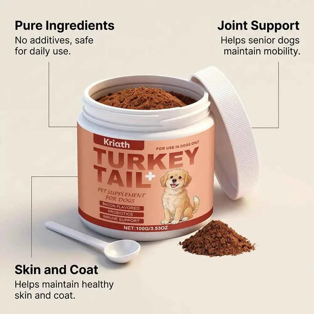 Dog Immune Support Powder - Daily Boost for a Healthy Immune System