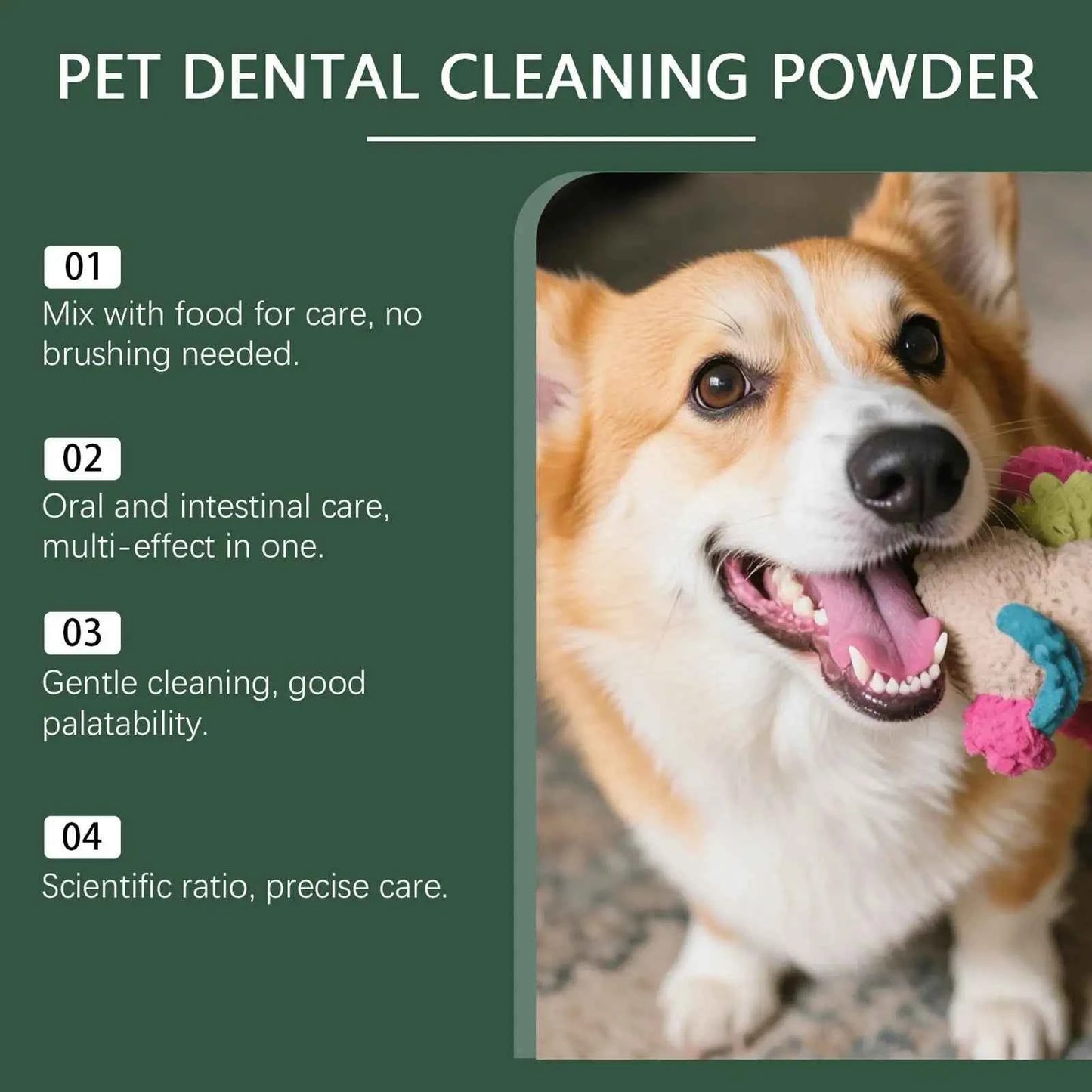 Revolutionize Your Dog's Dental Health with Our Premium Dog Dental Care Powder