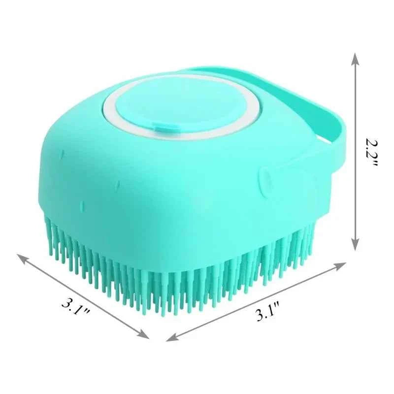 Transform Bath Time with Our Pet Shampoo Brush - Gentle Grooming for Cats and Dogs