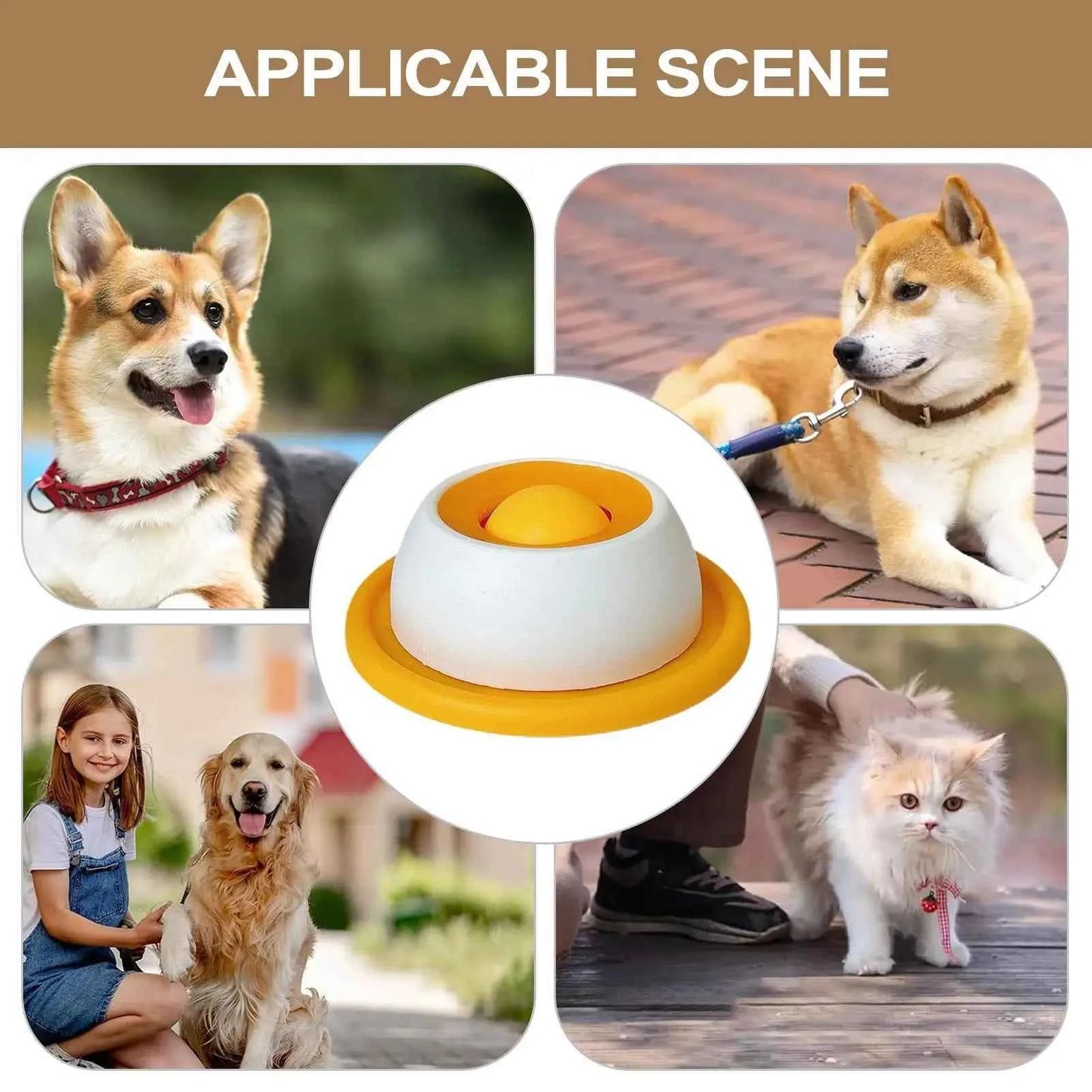 Anti-Overturning Dog Licking Toy – The Ultimate Feeding Adventure for Your Pets