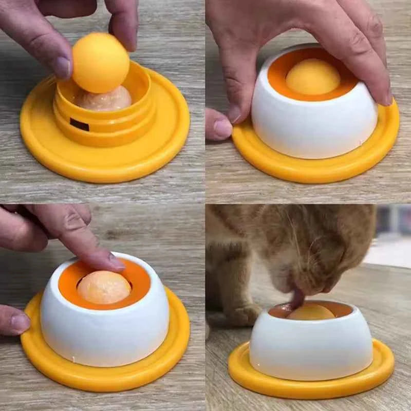 Anti-Overturning Dog Licking Toy – The Ultimate Feeding Adventure for Your Pets