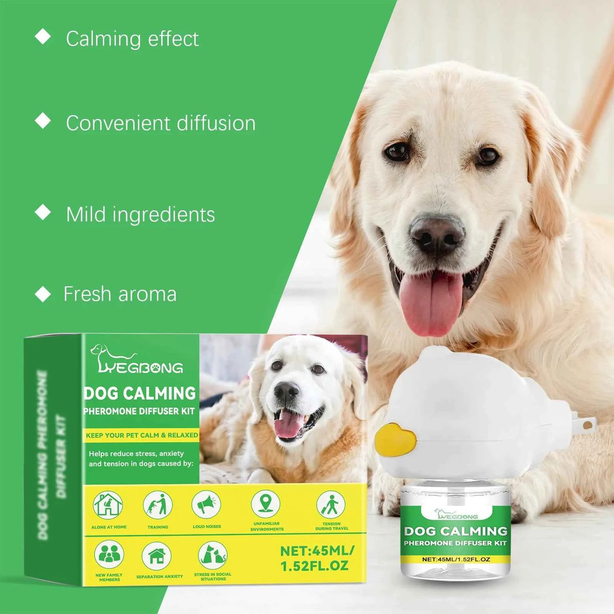Calm Your Pup with the Dog Emotion Diffuser for Anxiety Relief