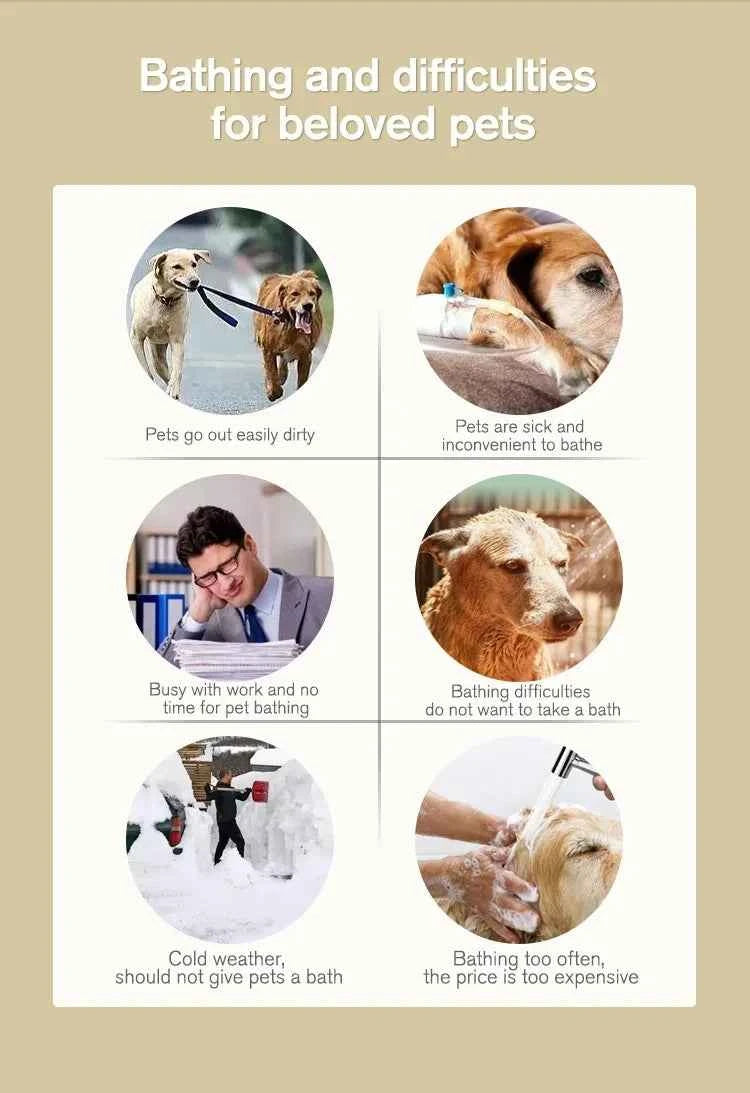 Pet Cleaning Gloves: Effortless Bathing for Your Furry Friends