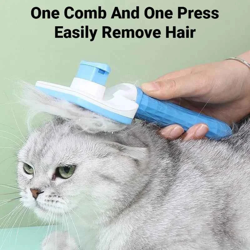 Dog Bath Brush for Long-Hair Pets: Effortless Grooming and Shedding Control