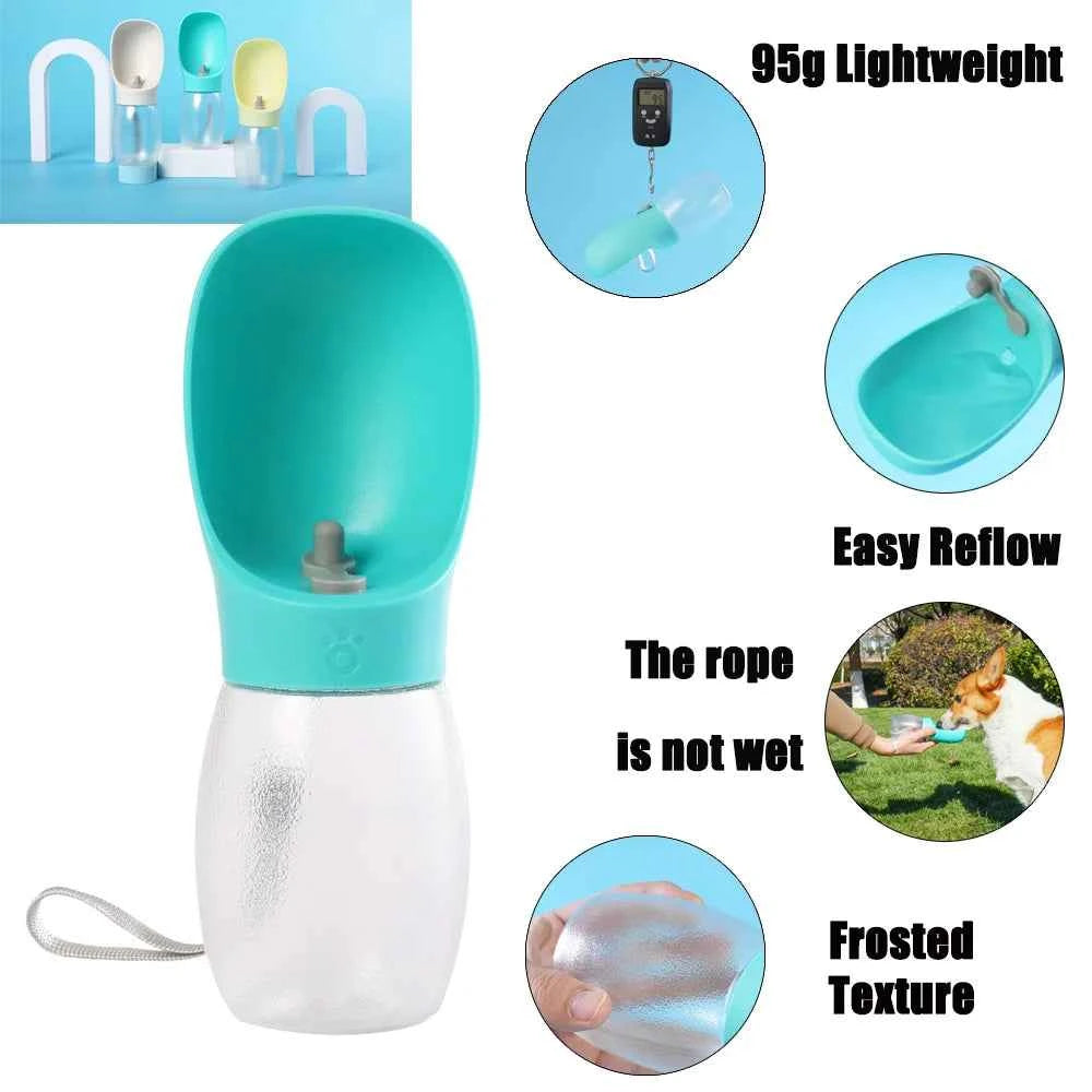 Holapet 300ML Portable Pet Dog Water Bottle – Perfect Hydration for Your Small and Medium Furry Friends