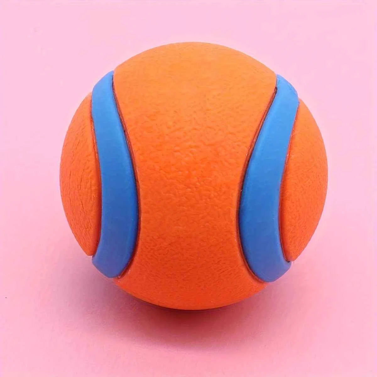 Interactive Durable Silicone Dog Chew Ball - Perfect Pet Toy for Medium Breeds