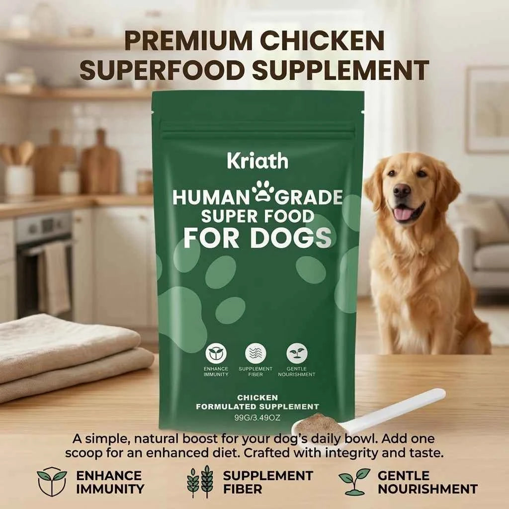 Premium Dog Nutritional Supplement for All Breeds - Easy Absorption for Daily Health Support