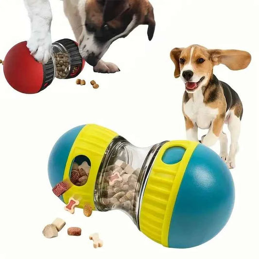 Interactive Dog Snack Dispenser Toy - Fun & Healthy Feeding for Your Furry Friend