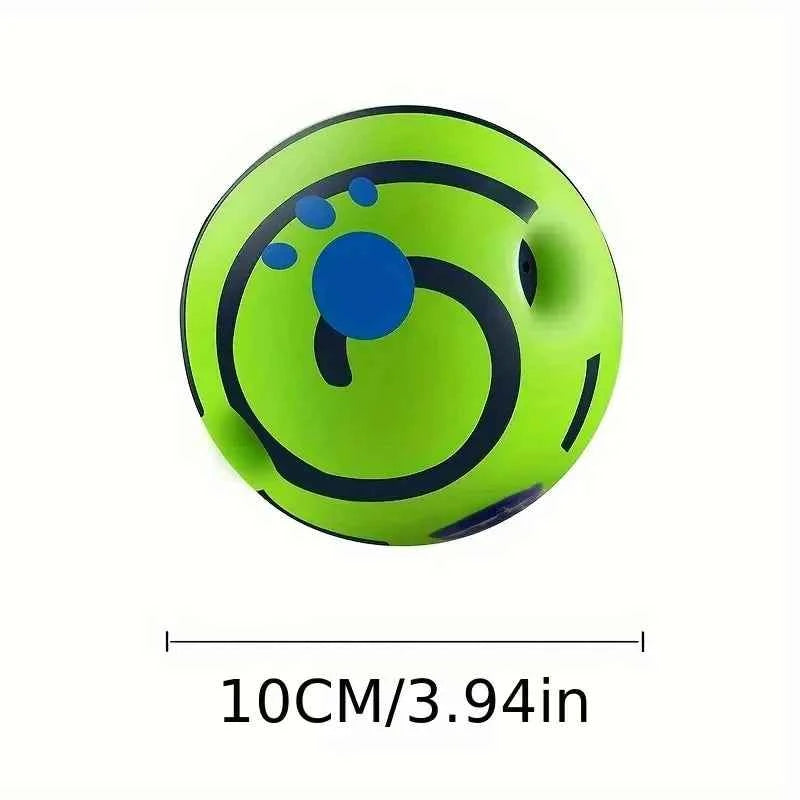 Interactive Giggle Ball for Dogs – Fun Pet Toy for Stimulating Play and IQ Training