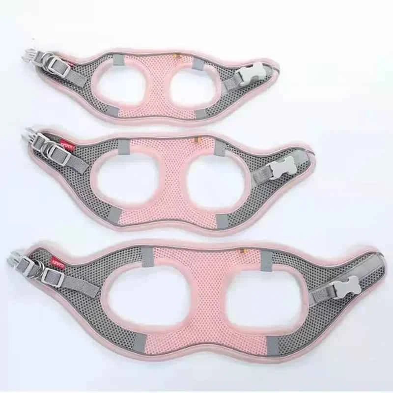 Small Dog Safety Harness - Comfortable & Reflective Pet Vest for Easy Walking