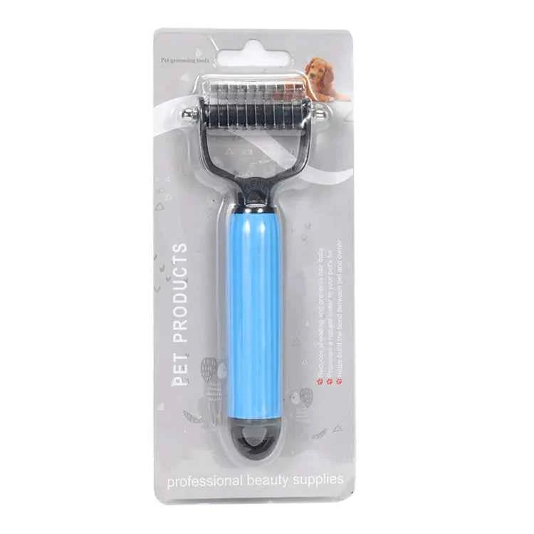 Ultimate Pet Detangling Comb for Dogs – Effortless Grooming with Dual-Sided Stainless Steel Blades