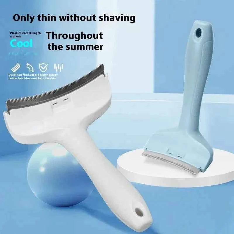 Transform Your Pet's Coat with the Ultimate Deshedding Slicker Brush for Pets
