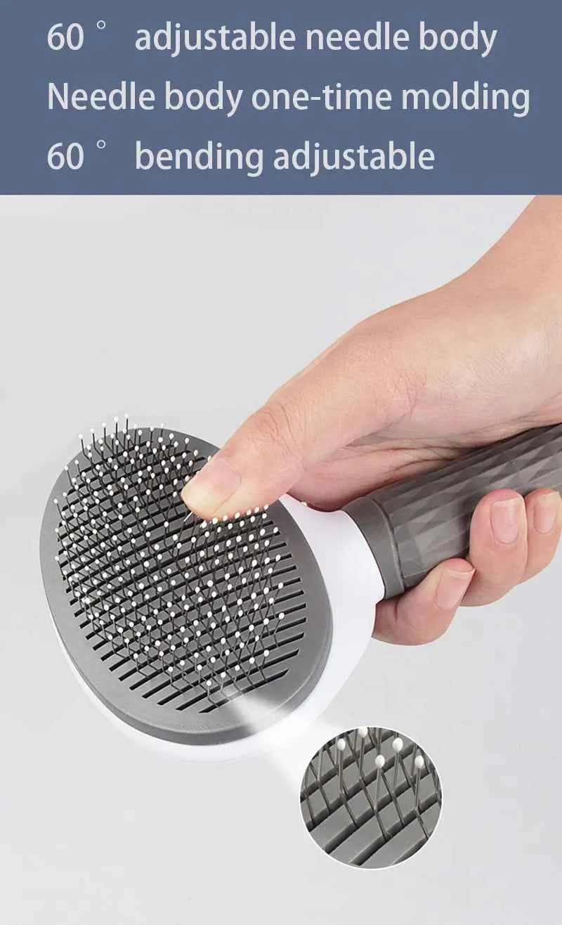 Ultimate Pet Hair Remover Brush for Cats and Dogs – Say Goodbye to Shedding!