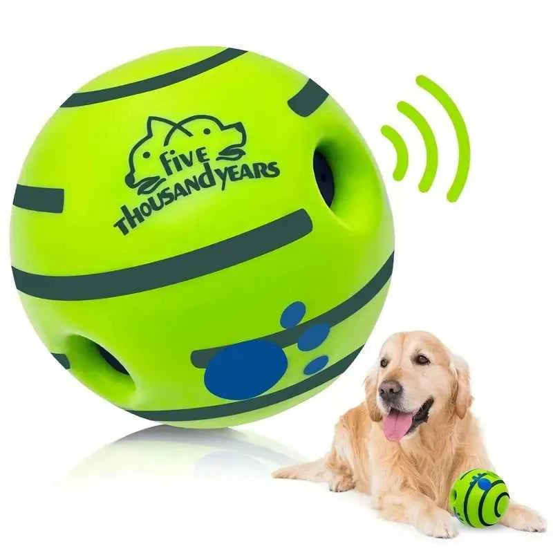 Interactive Giggle Ball for Dogs – Fun Pet Toy for Stimulating Play and IQ Training
