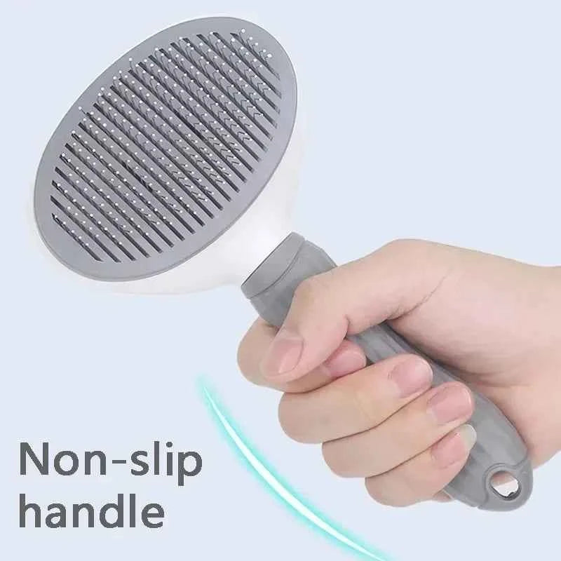 Self Cleaning Pet Dog Brush – Effortless Grooming for Happy Pets