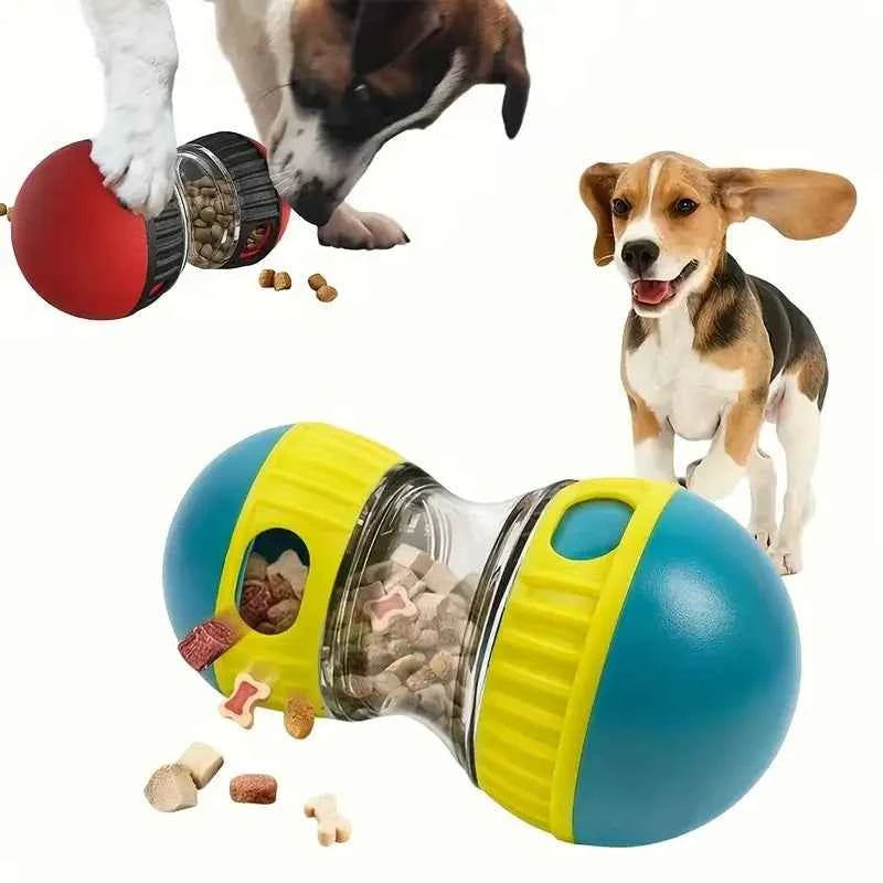 Interactive Dog Snack Dispenser Toy - Fun & Healthy Feeding for Your Furry Friend