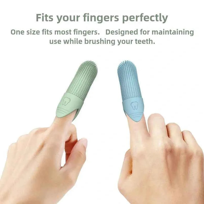 Revolutionary Dog Toothbrush for Dental Care: 360° Cleaning Finger Toothbrush