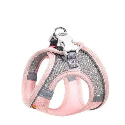 Small Dog Safety Harness - Comfortable & Reflective Pet Vest for Easy Walking