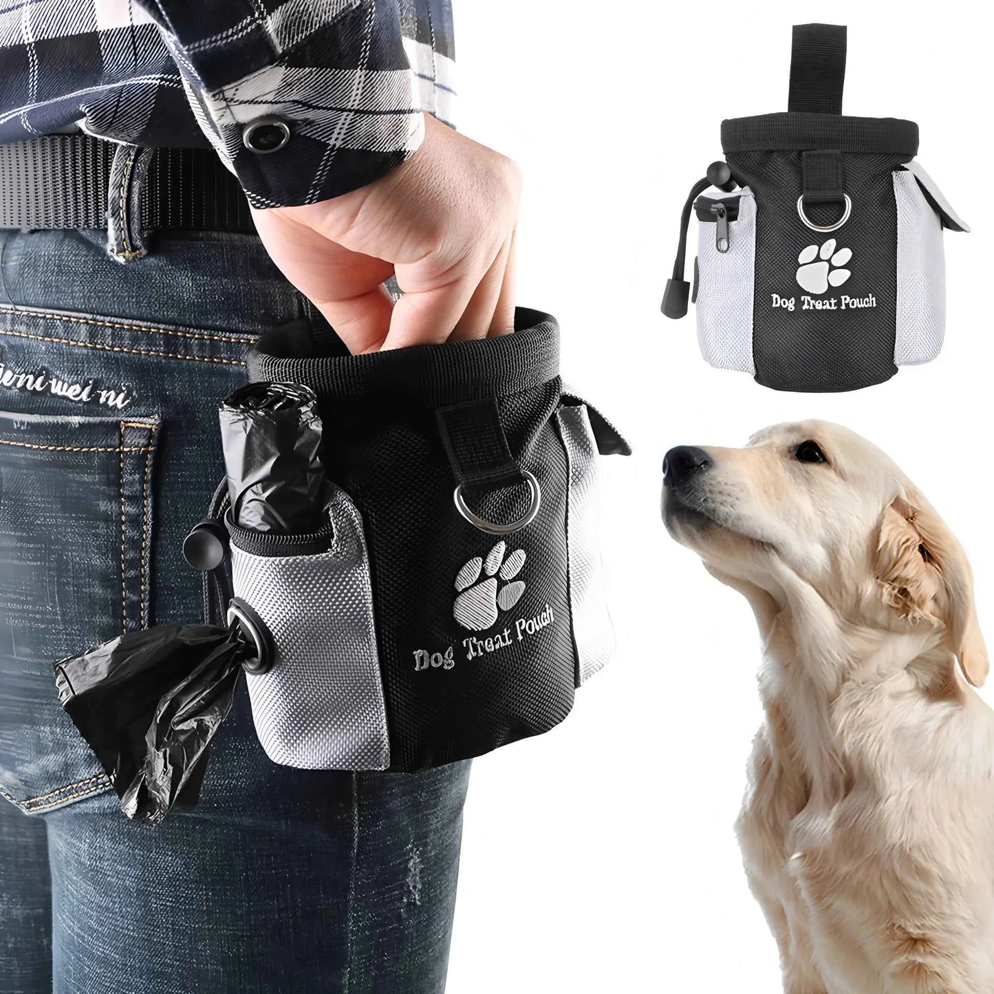 Dog Training Treat Pouch – The Essential Companion for Effortless Training and Walks