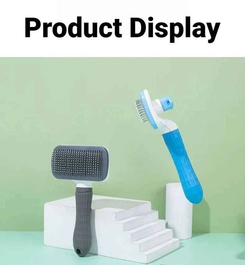 Dog Bath Brush for Long-Hair Pets: Effortless Grooming and Shedding Control