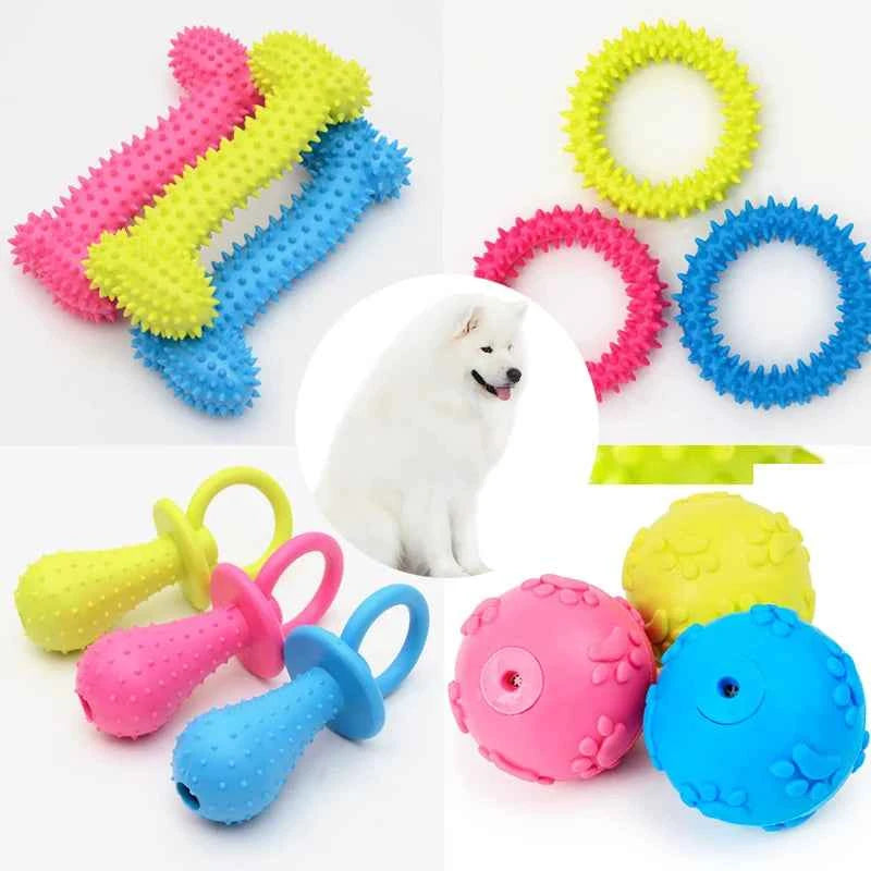 Indestructible Dog Toys for Small Dogs - Durable Chew Toys for Healthy Teeth and Fun!