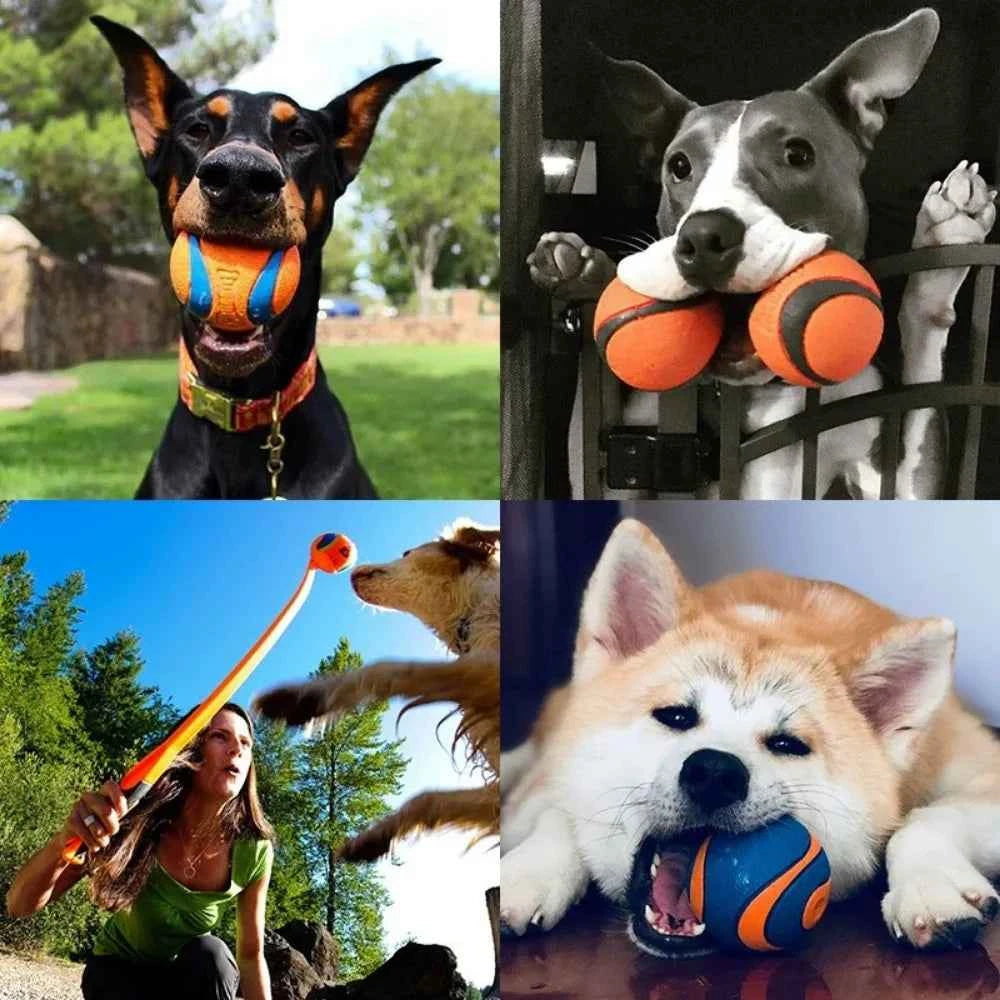 Tough Dog Fetch Ball Toy - Durable, Fun, and Perfect for All Breeds