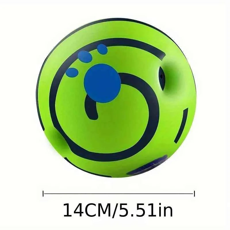 Interactive Giggle Ball for Dogs – Fun Pet Toy for Stimulating Play and IQ Training