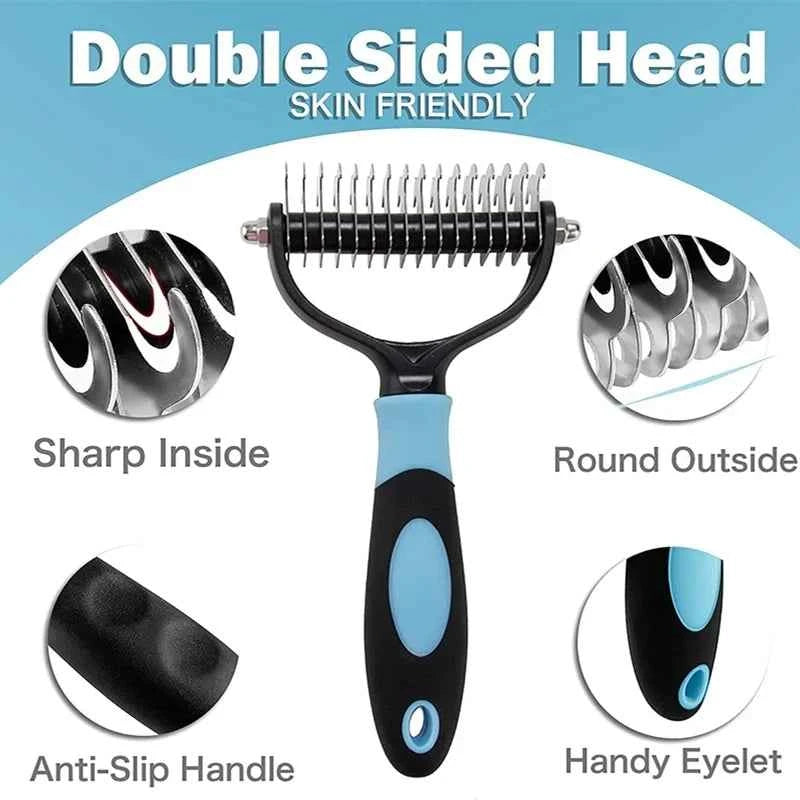 Efficient Dog Brush for Grooming - Shed Less and Shine More!
