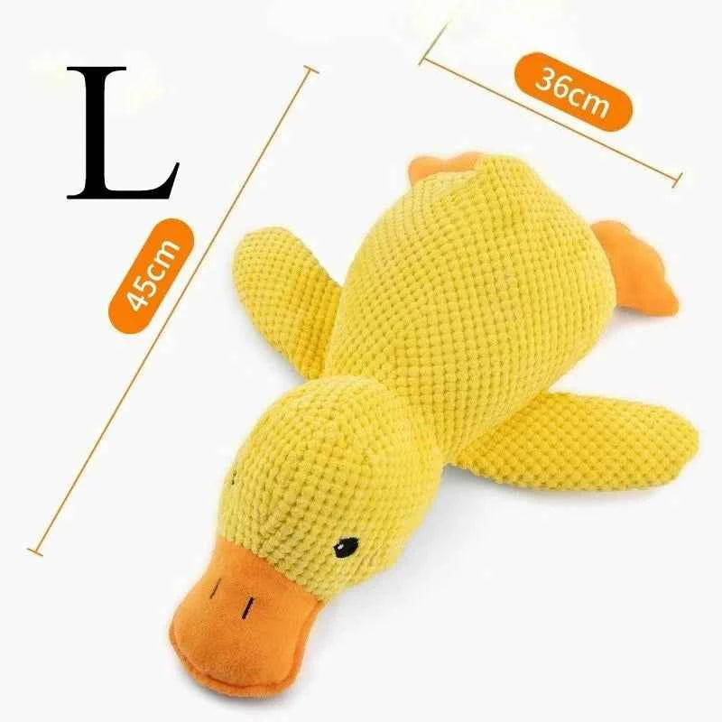 Durable Plush Duck Dog Toy – Quacking Fun for All Dogs