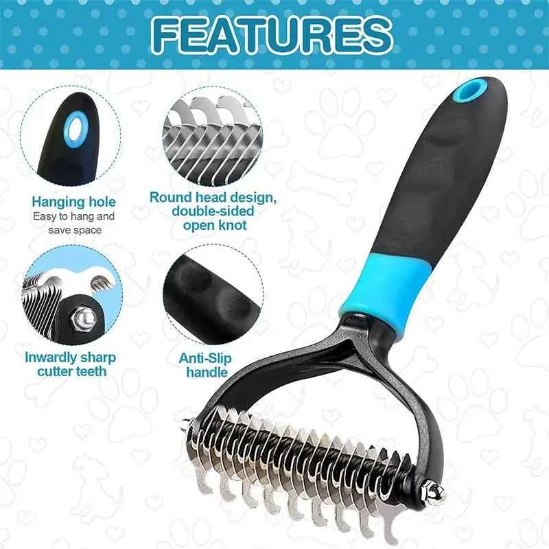 Efficient Dog Brush for Grooming - Shed Less and Shine More!