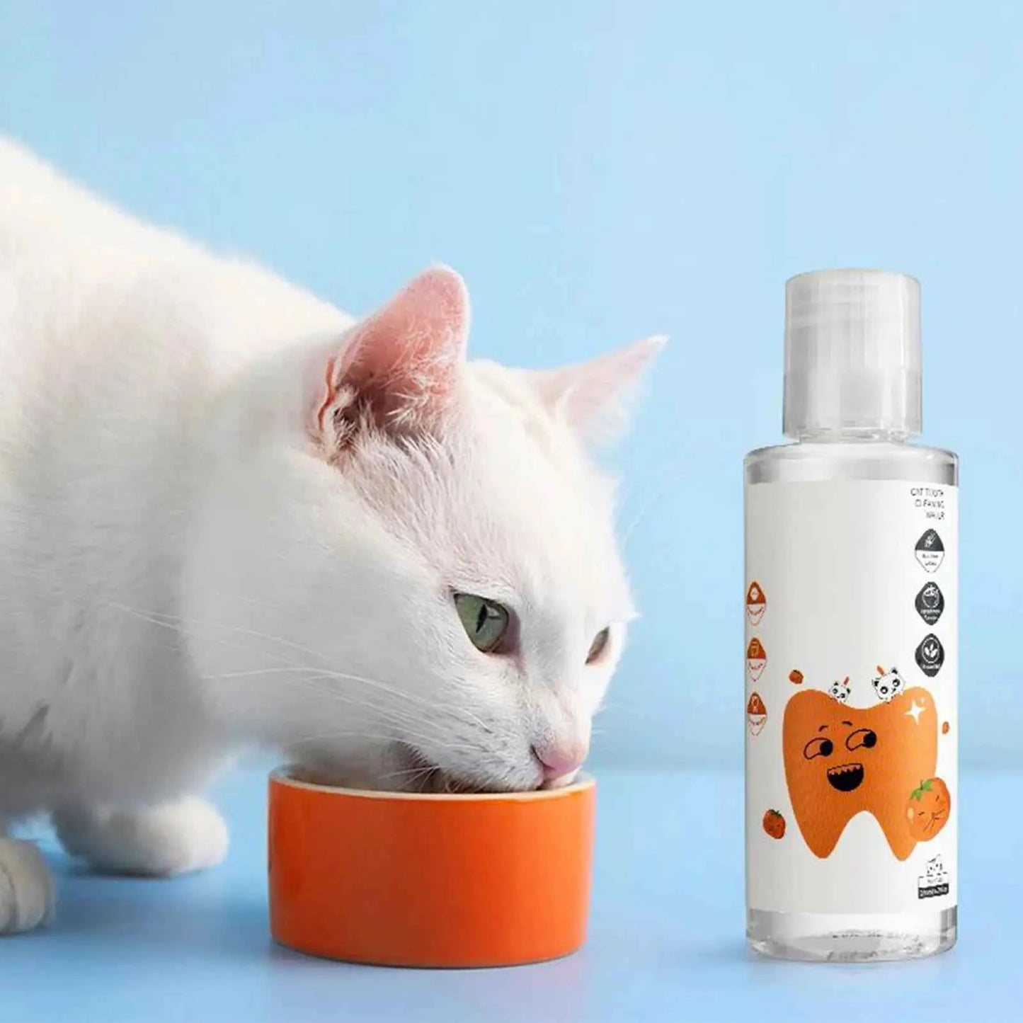 Dog Water Additive for Dental Health - 200ml Breath Freshener for Cats & Dogs