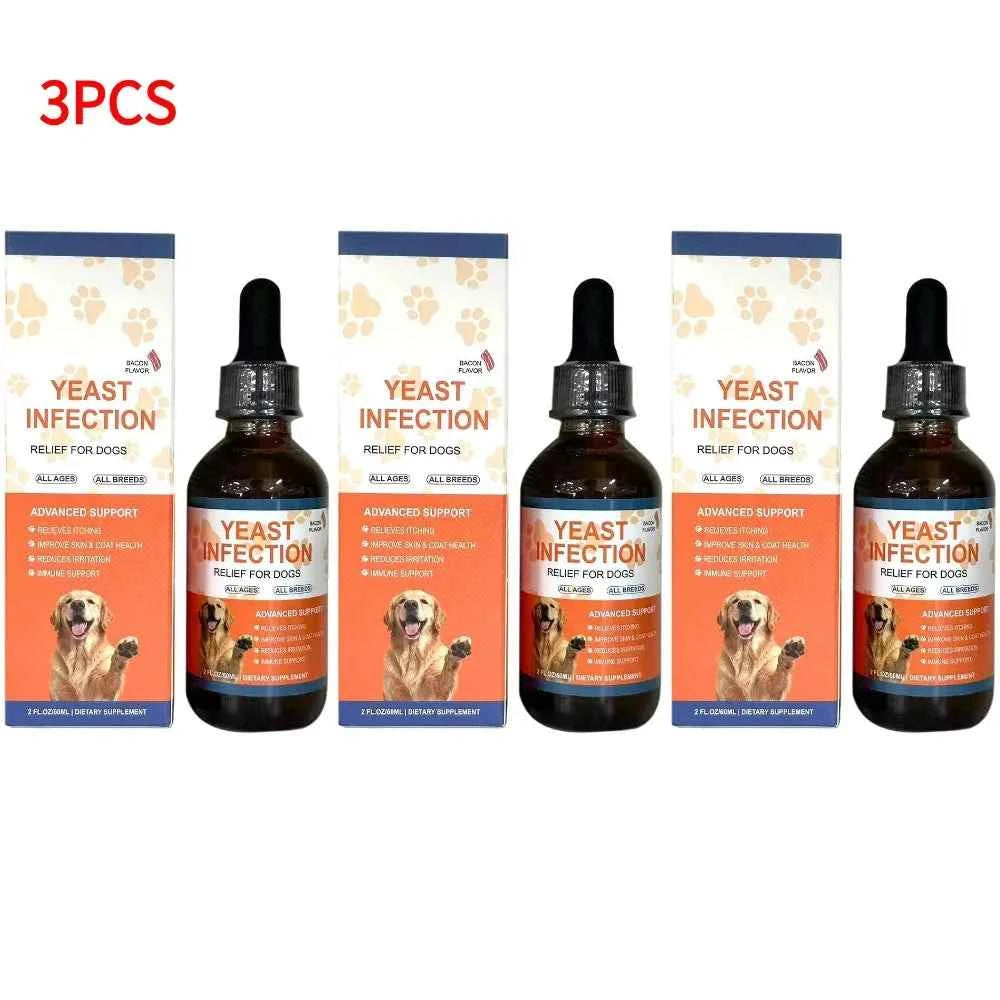 Dog Skin and Coat Care Drops - Nourish Your Pet's Coat and Skin Naturally