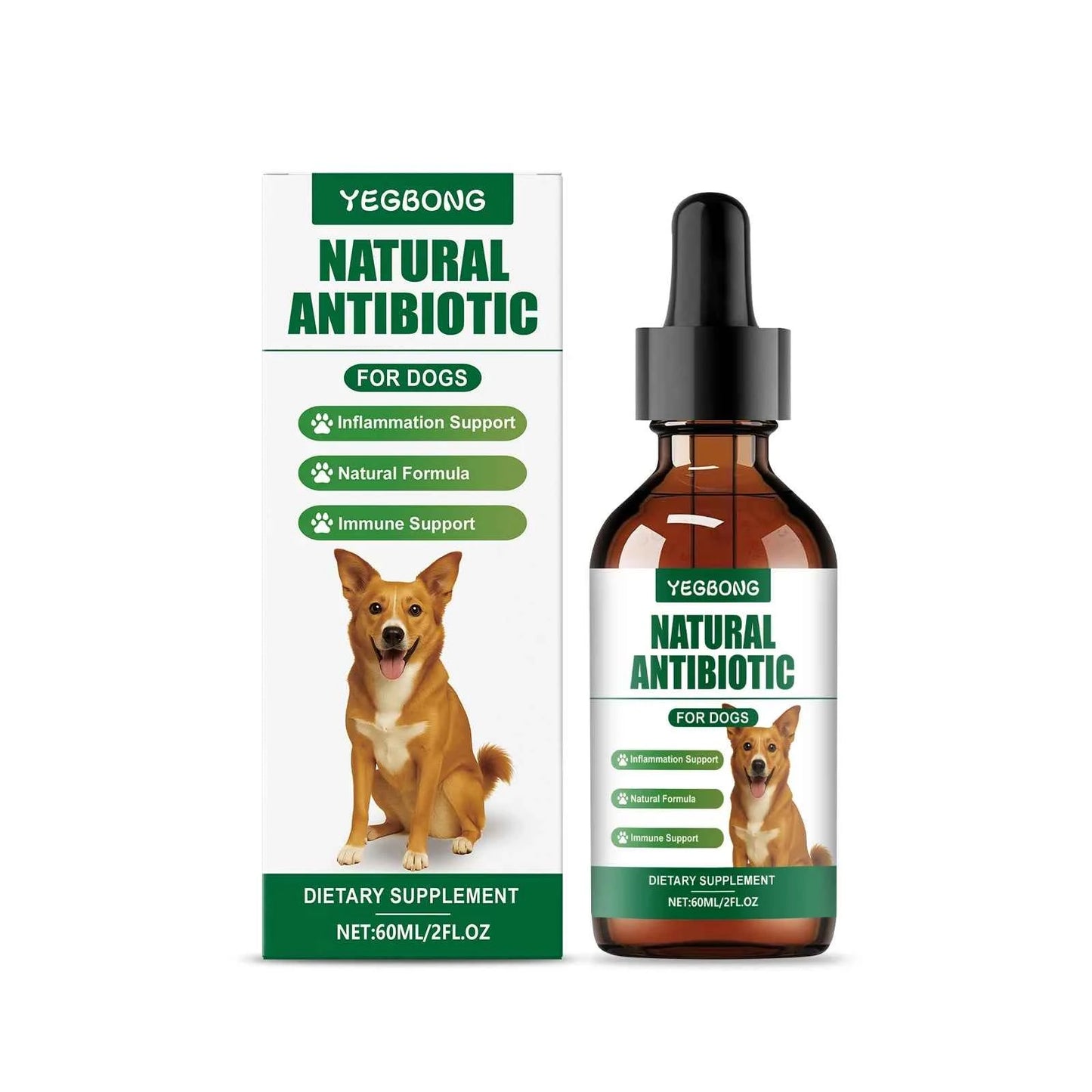 Immune-Boosting Multivitamin for Dogs - Daily Vitality & Skin Comfort in a Gentle 60ml Formula