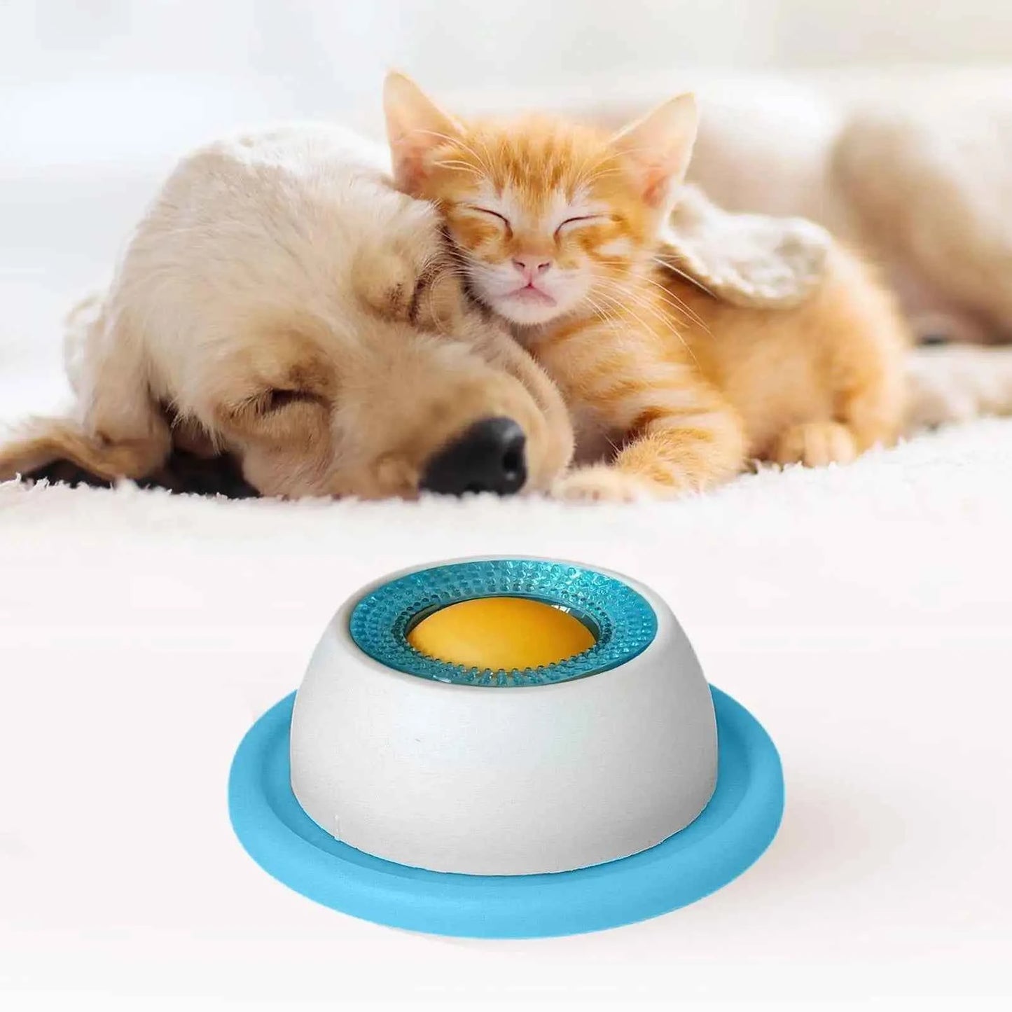 Anti-Overturning Dog Licking Toy – The Ultimate Feeding Adventure for Your Pets