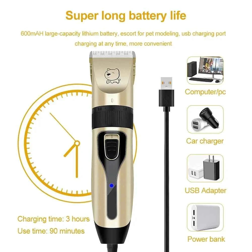 Transform Your Pet's Look with Our Dog Grooming Hair Clipper - The Ultimate Electrical Trimmer for Perfect Cuts