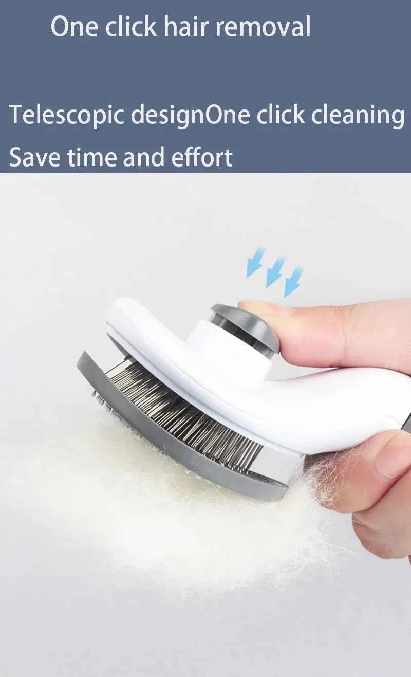 Ultimate Pet Hair Remover Brush for Cats and Dogs – Say Goodbye to Shedding!