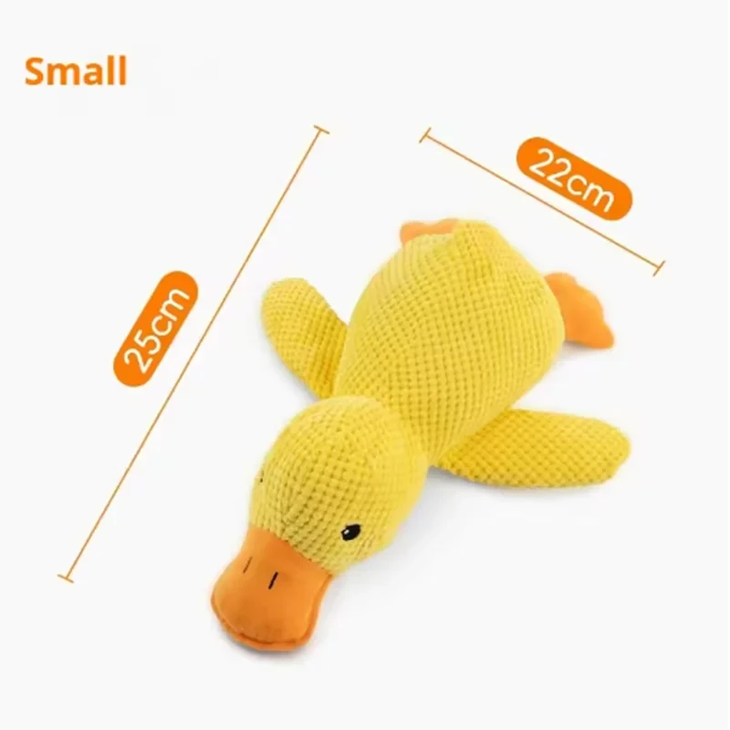 Bite Resistant Dog Toy - Interactive Plush Stomping Duck for Your Playful Pup