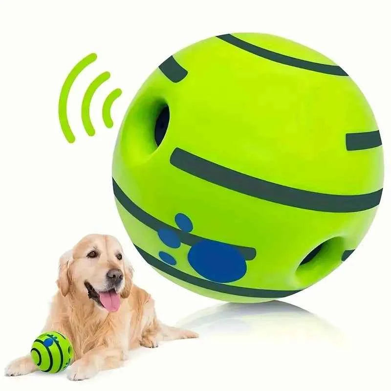 Interactive Giggle Ball for Dogs – Fun Pet Toy for Stimulating Play and IQ Training