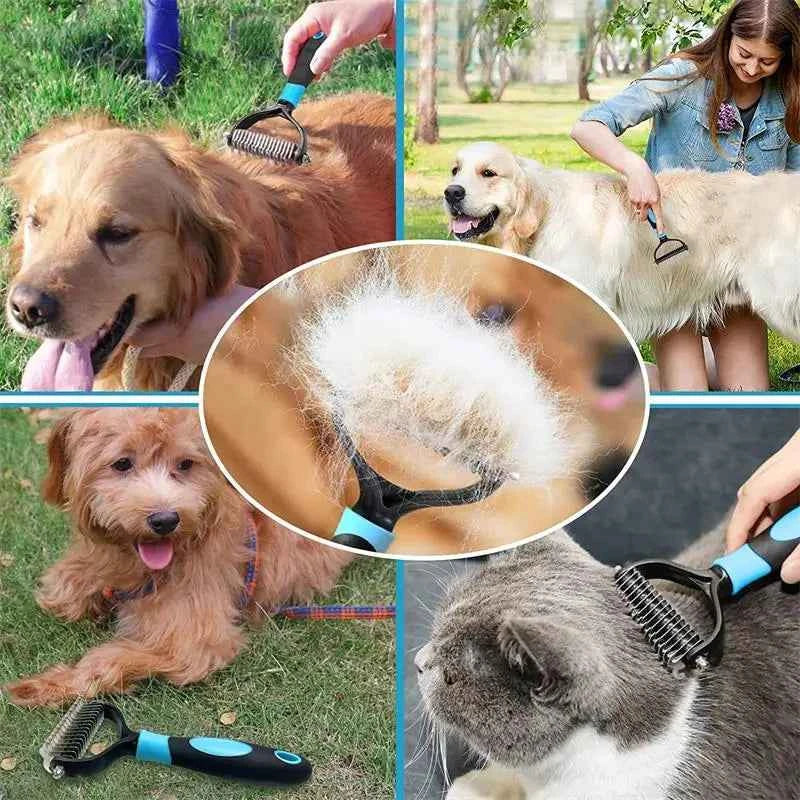 Efficient Dog Brush for Grooming - Shed Less and Shine More!