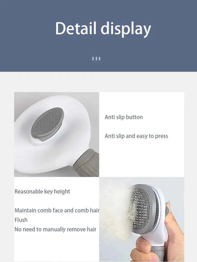 Ultimate Pet Hair Remover Brush for Cats and Dogs – Say Goodbye to Shedding!