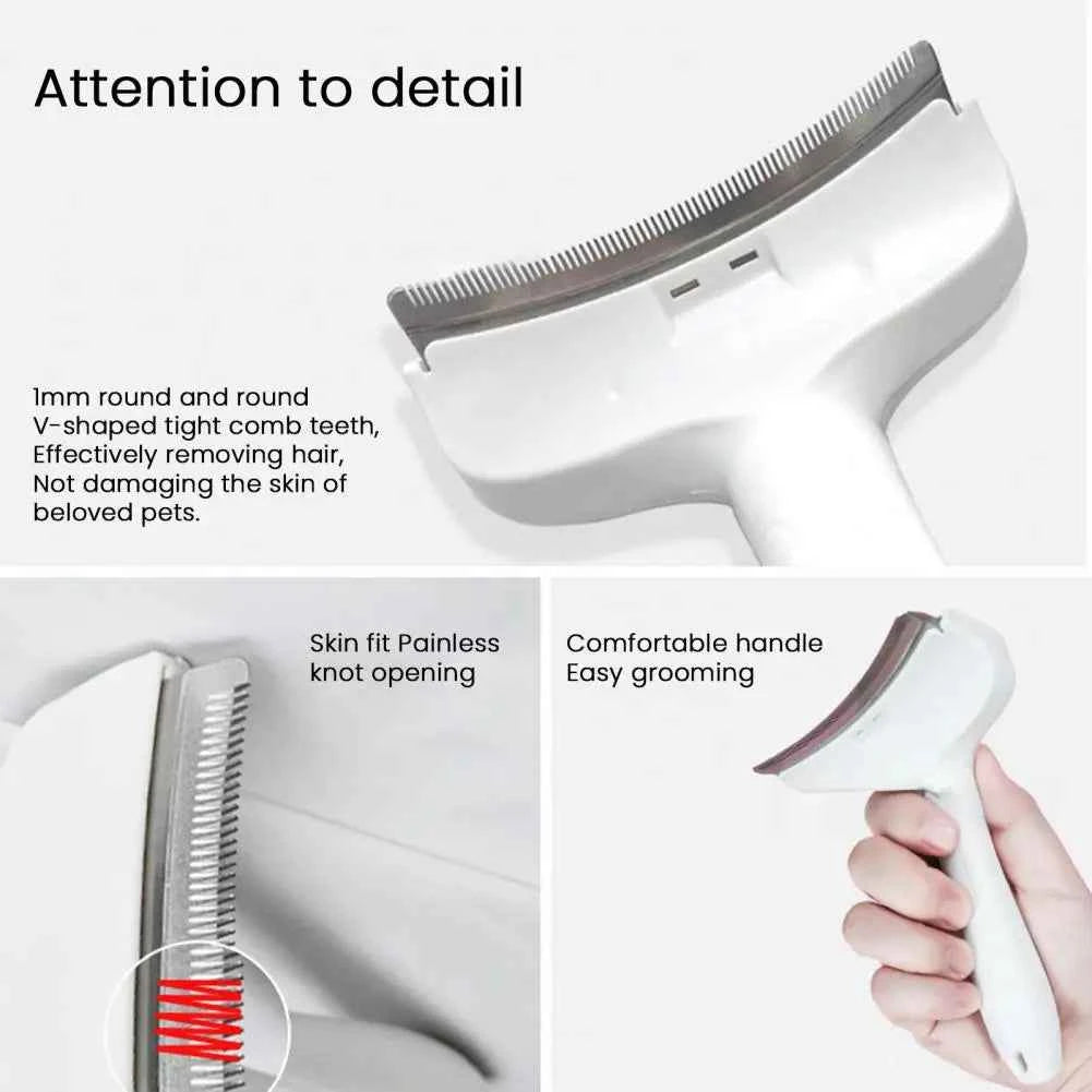 Transform Your Pet's Coat with the Ultimate Deshedding Slicker Brush for Pets