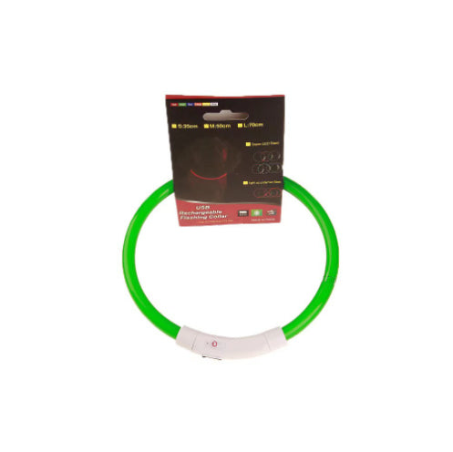 Flashing Safety Dog Collar - Pawlunexa