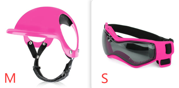 Dog Cat Motorcycle Safety Helmet - Pawlunexa
