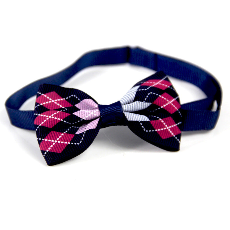 Fashionable Plaid Pet Scarf - Pawlunexa